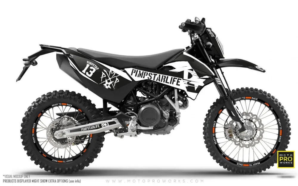 KTM GRAPHICS - Pimpstarlife "BATTLESCAR" (light)
