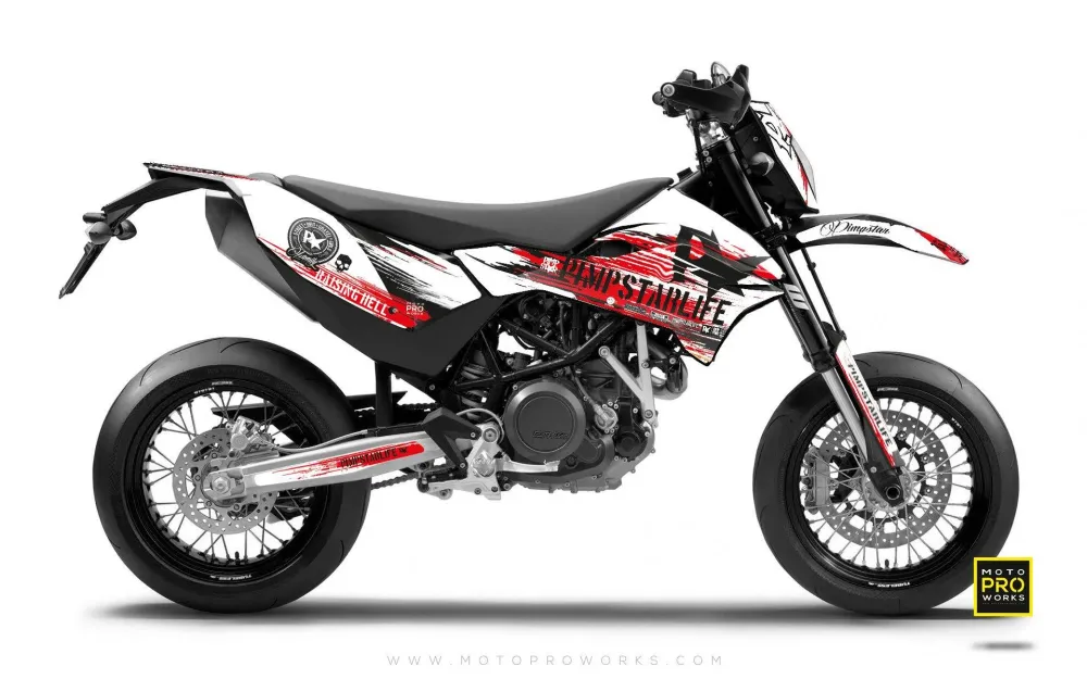 KTM GRAPHICS - Pimpstarlife "HELLION" rood