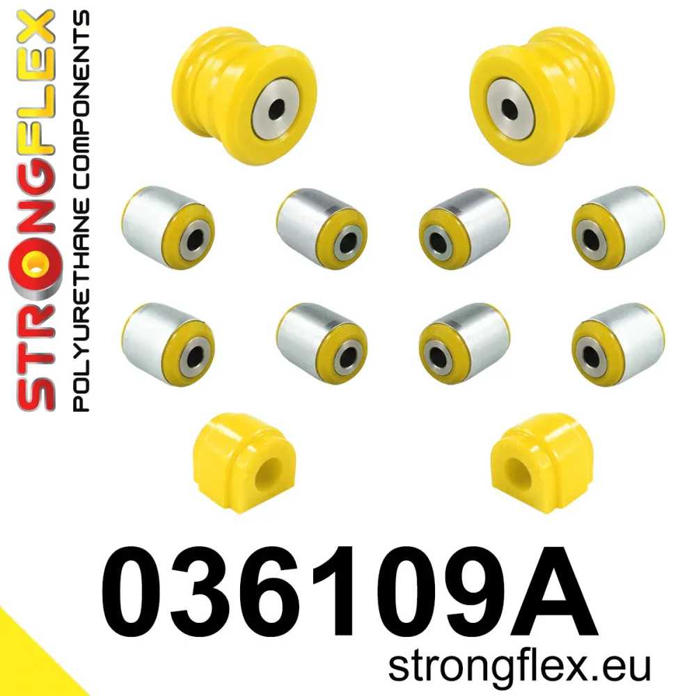 Rear suspension bush kit SPORT - Mini > Mini F55/F56/F57 |Mini > Mini F54 Clubman / F60 Countryman > F54 / F60 FWD|Mini >...