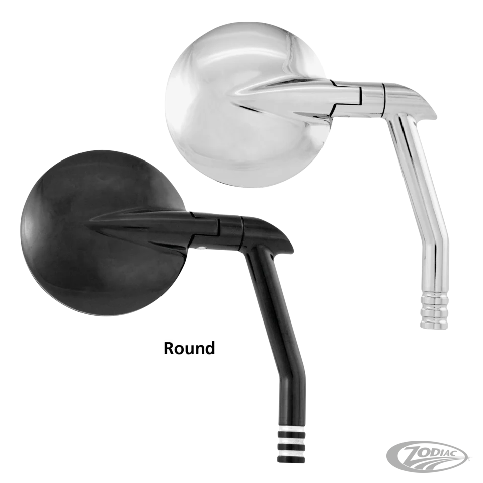 PM Vision Round mirror Metaalglans Harley-Davidson