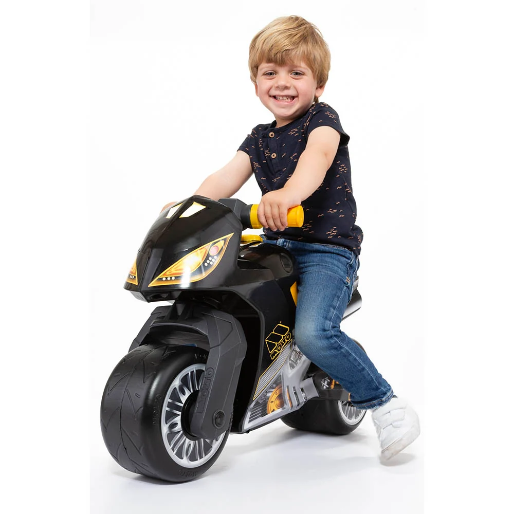 Molto Cross Uitgelezen Ride-on Motorcycle Black
