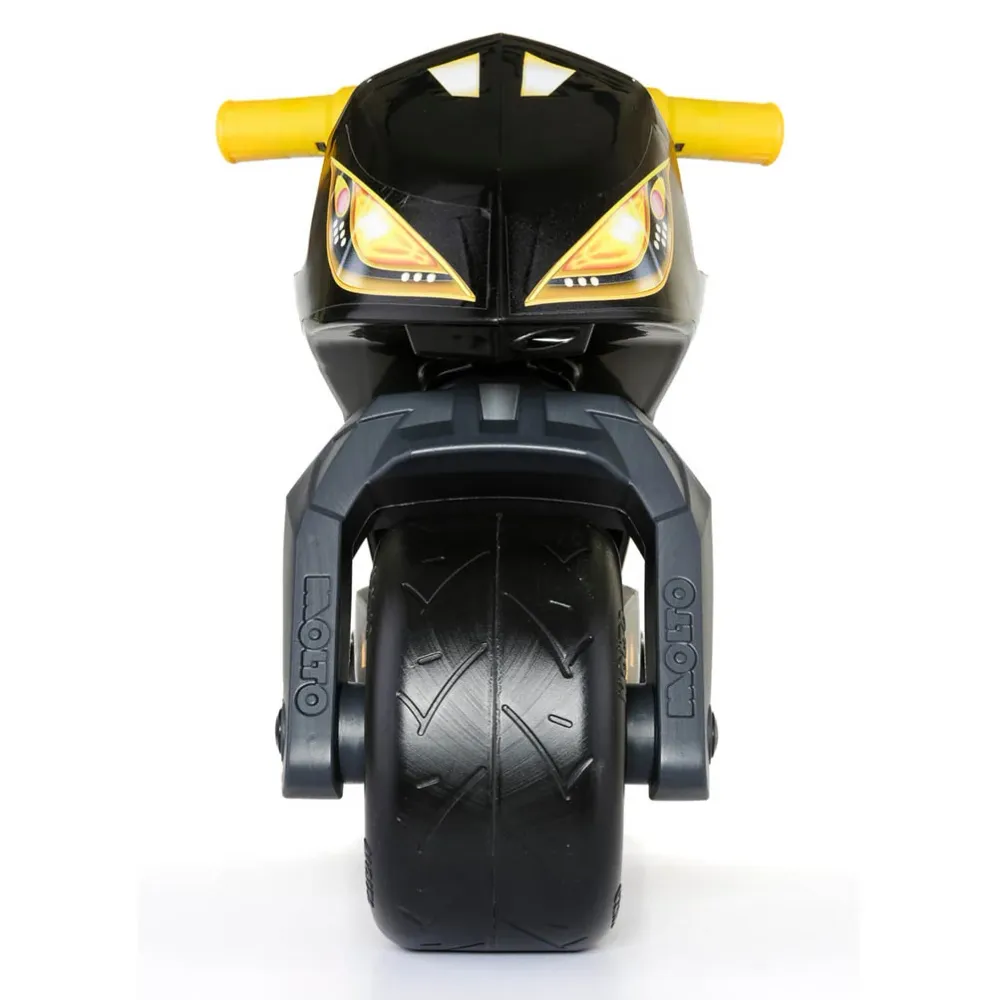 Molto Cross Uitgelezen Ride-on Motorcycle Black