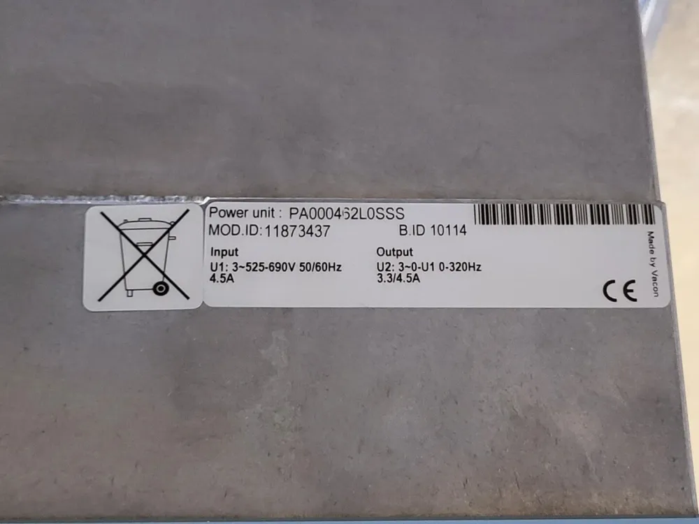 VFD AC Drive NXS00046A2L0SSSA1A200000