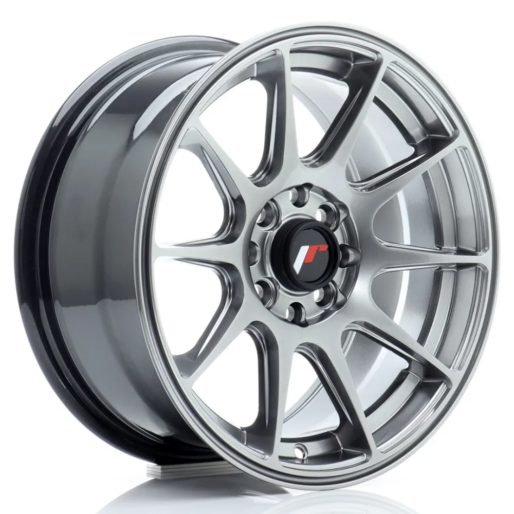 Japan Racing JR-11 15x7" 4x100/114.3 ET30, Hyper Koolzwart