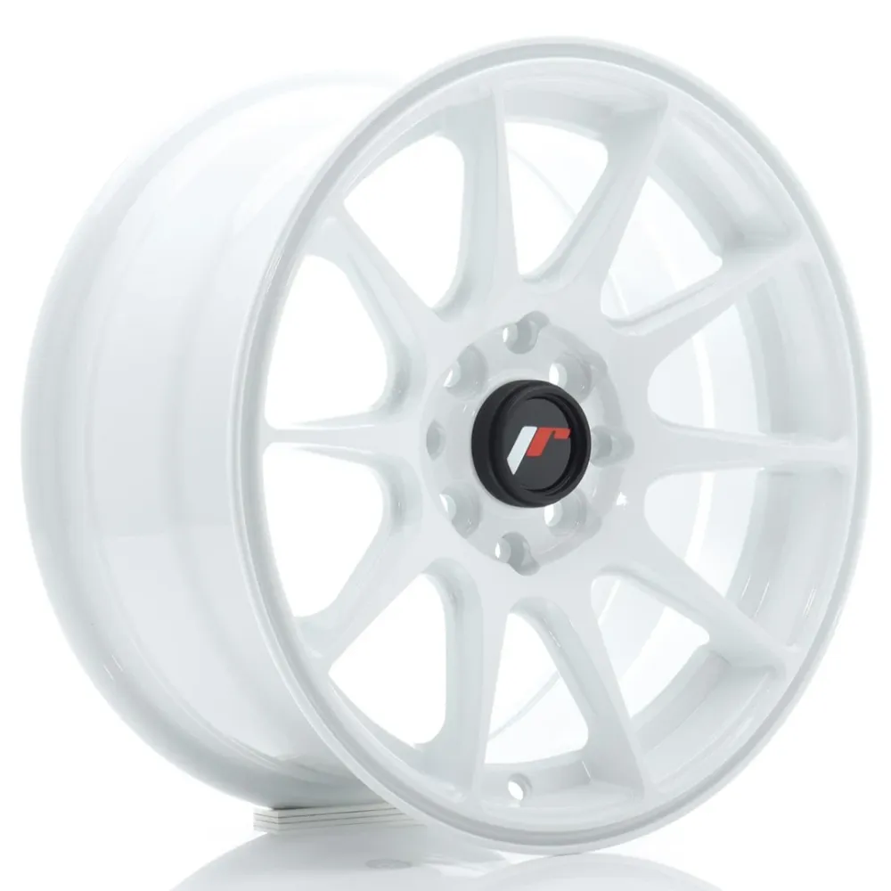 Japan Racing JR-11 15x7" 4x100/114.3 ET30, Melkwit