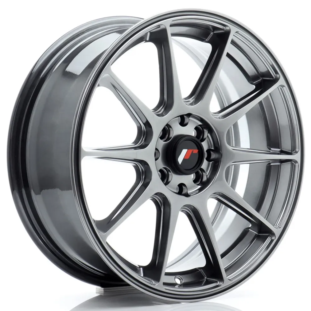 Japan Racing JR-11 17x7" 5x100/108 ET35, Hyper Zwart