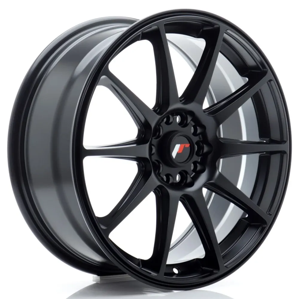 Japan Racing JR-11 18x7.5" 5x112/114.3 ET40, Flat Zwart