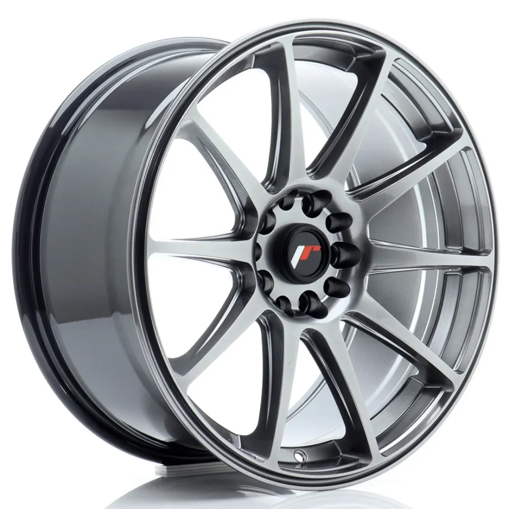 Japan Racing JR-11 18x8.5" 5x114.3/120 ET30, Hyper Ravenzwart