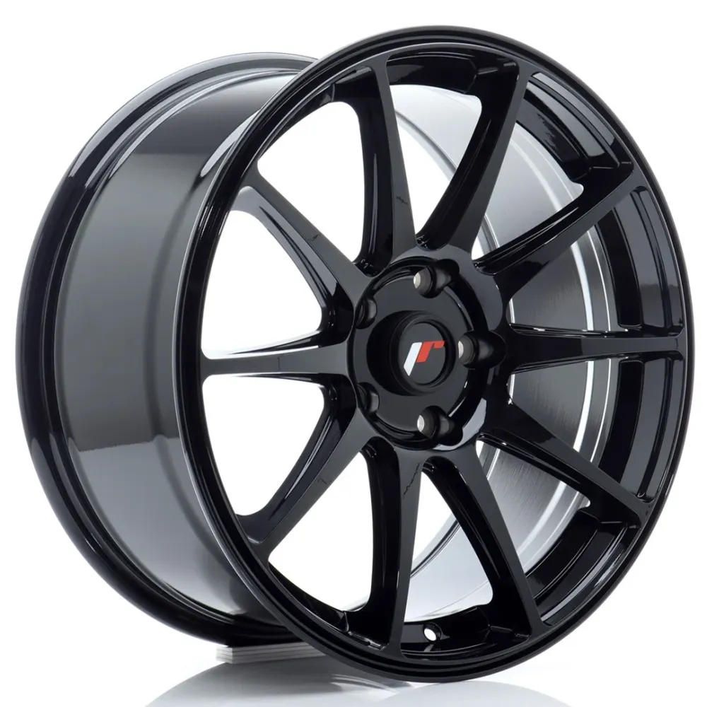 Japan Racing JR-11 18x8.5" 5x120 ET35, Gloss Zwart