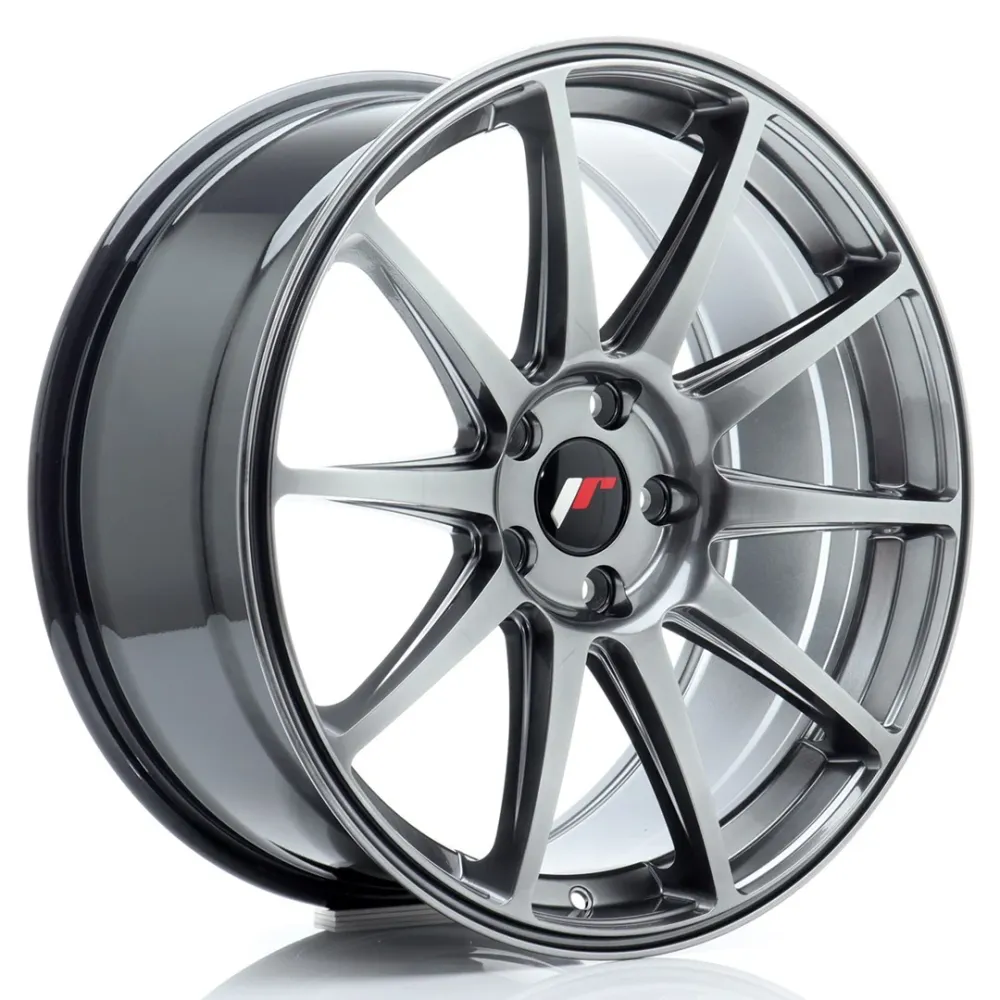 Japan Racing JR-11 19x8.5" 5x120 ET35, Hyper Zwart