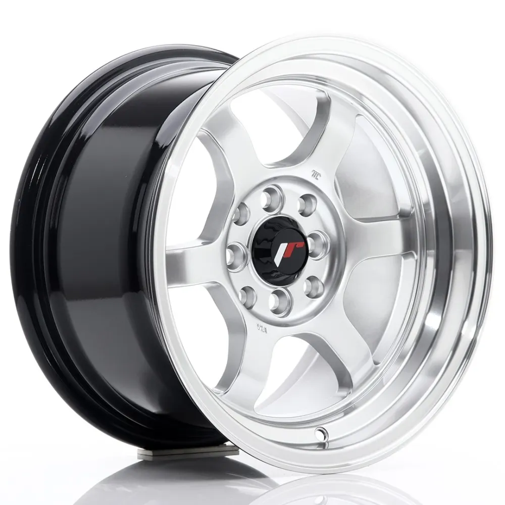 Japan Racing JR-12 15x8.5" 4x100/114.3 ET13, Zilver