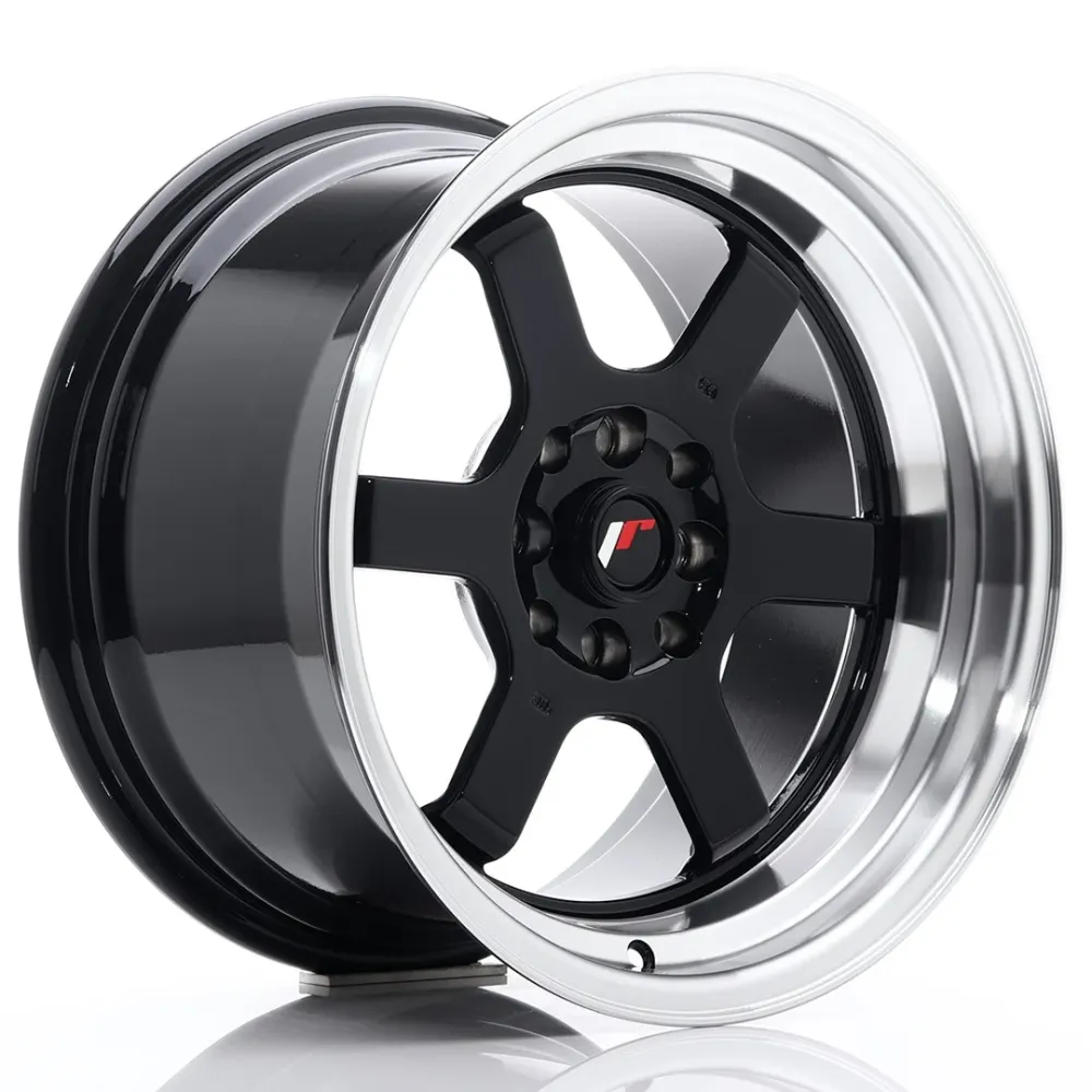 Japan Racing JR-12 16x9" 4x100/114.3 ET10, Gloss Ravenzwart