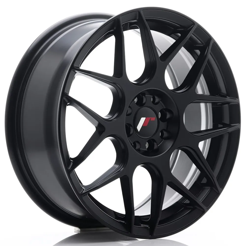 Japan Racing JR-18 17x7" 5x100/114.3 ET40, Flat Zwart