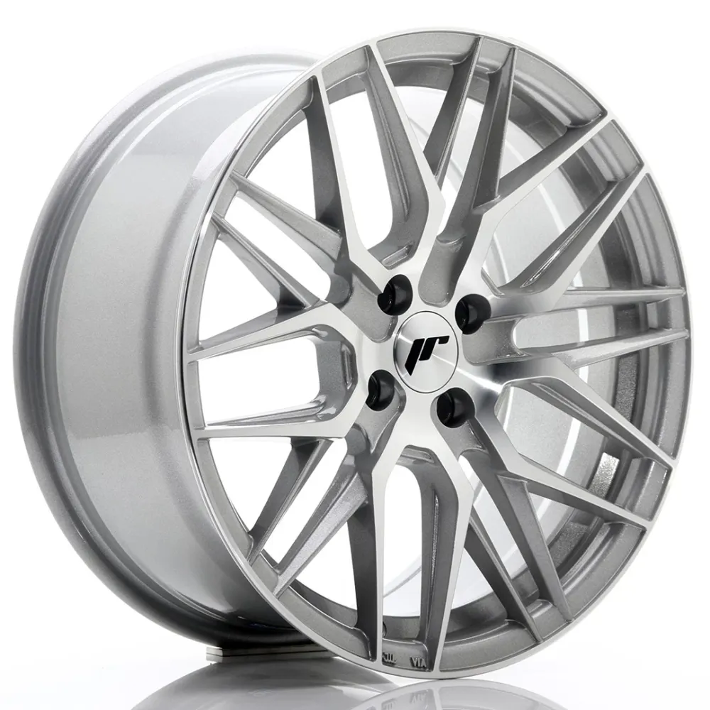 Japan Racing JR-28 17x8" 4x100 ET40, Platinagrijs