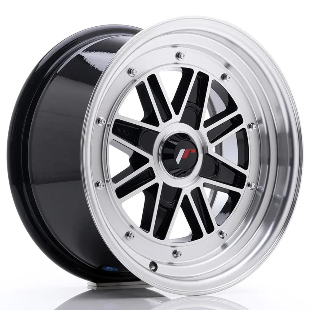 Japan Racing JR-31 15x7.5" (4 hole custom PCD) ET20, Gloss Zwart
