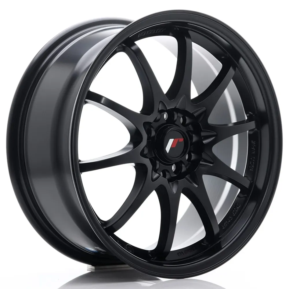 Japan Racing JR-5 17x7.5" 5x100/114.3 ET35, Flat Ravenzwart