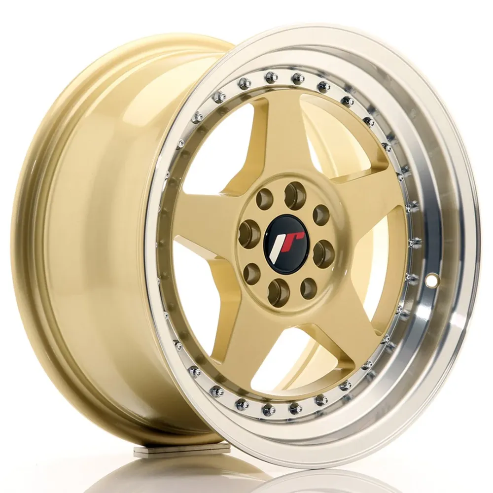 Japan Racing JR-6 16x8" 4x100/114.3 ET30, Gouden