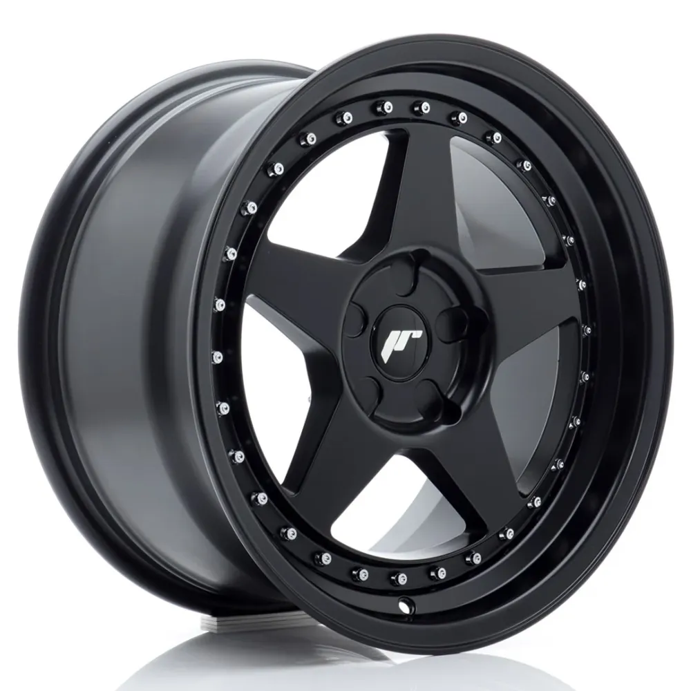 Japan Racing JR-6 17x9" (5 hole custom PCD) ET20-35, Flat Ravenzwart