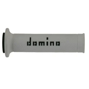 Puños racing DOMINO 126mm blanco/negro A01041C4046