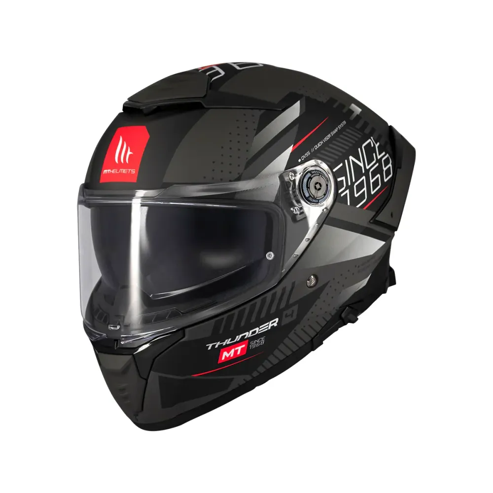 MT THUNDER 4 SV LUMINENCE D1 Casco Integral Para Moto Mate Para Moto Deportiva Luminence