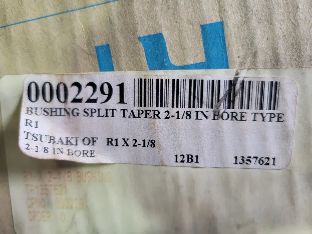 2-1/8" Split Taper Bushing R1X2-1/8