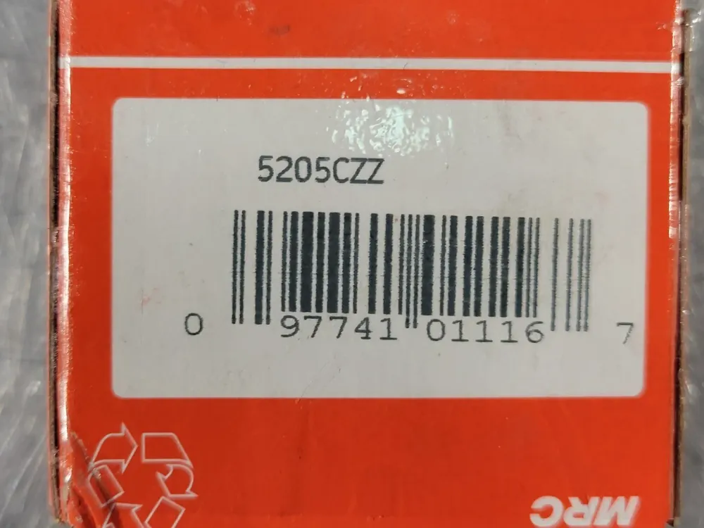 Angular Contact Bearing 5205CZZ, 25mm x 52mm x 20.61mm
