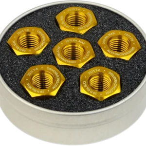 DRIVEN RACING SPROCKET NUTS SPKT NUT ALM 10X1.0 GLD