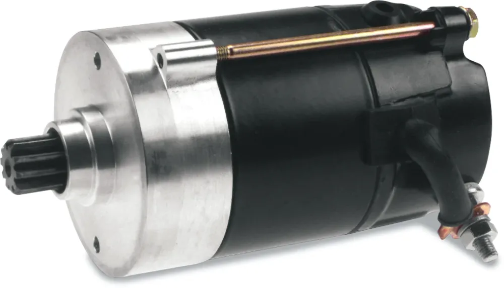 High-Performance Starter Motors 1,4 kW Black Harley Davidson