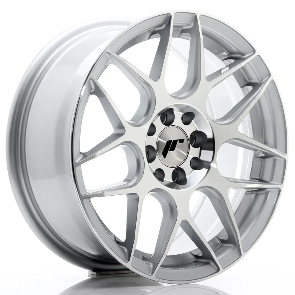 Japan Racing JR-18 16x7" 4x108 ET25, Machined Zilver