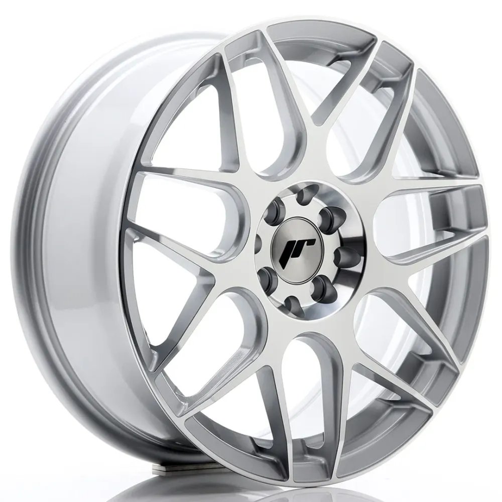 Japan Racing JR-18 17x7" 5x100/114.3 ET40, Platinagrijs Machined Face