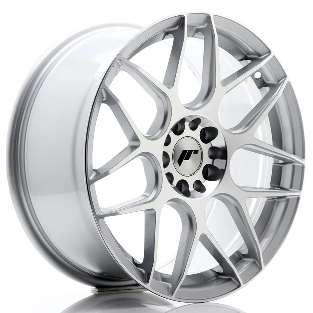 Japan Racing JR-18 18x8.5" 5x100/120 ET35, Machined Staalgrijs