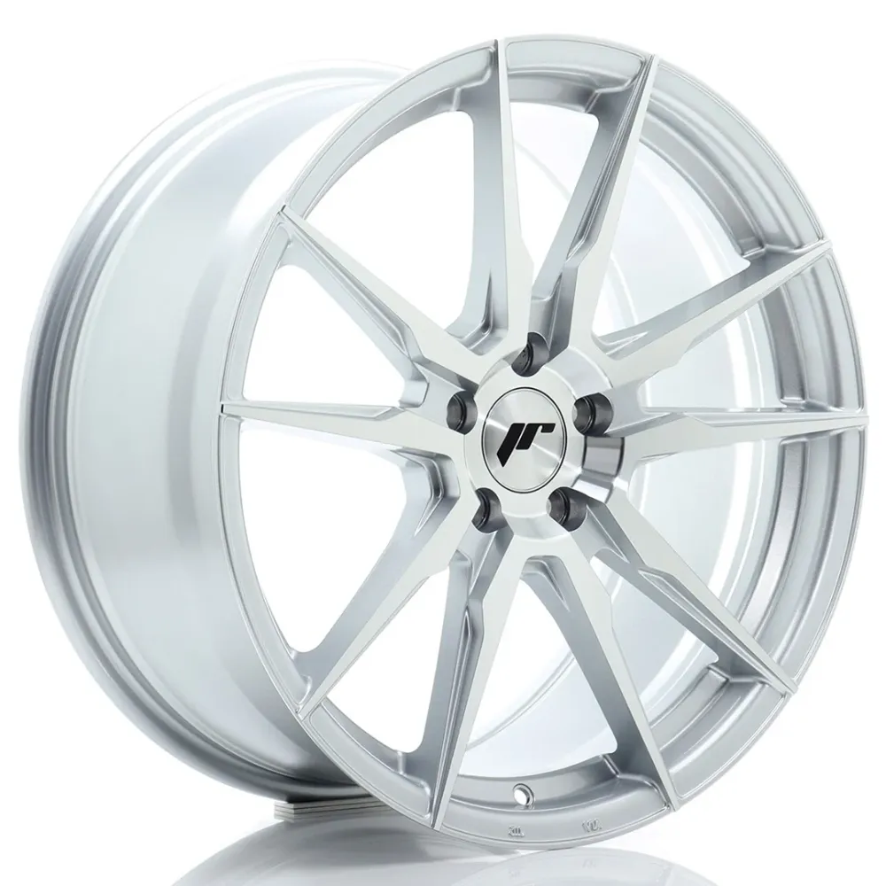 Japan Racing JR-21 19x8.5" 5x120 ET35, Machined Staalgrijs