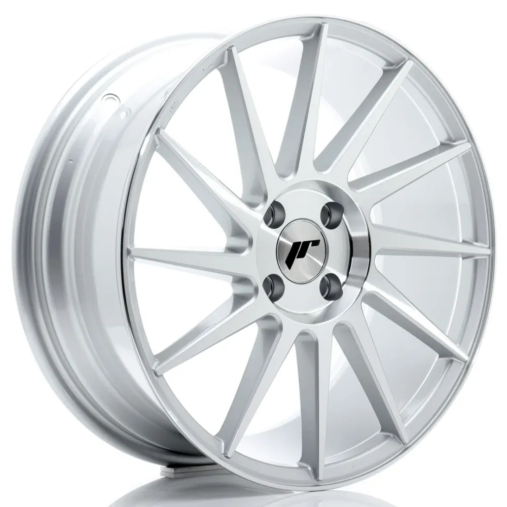 Japan Racing JR-22 18x7.5" 4x108 ET35, Machined Zilver