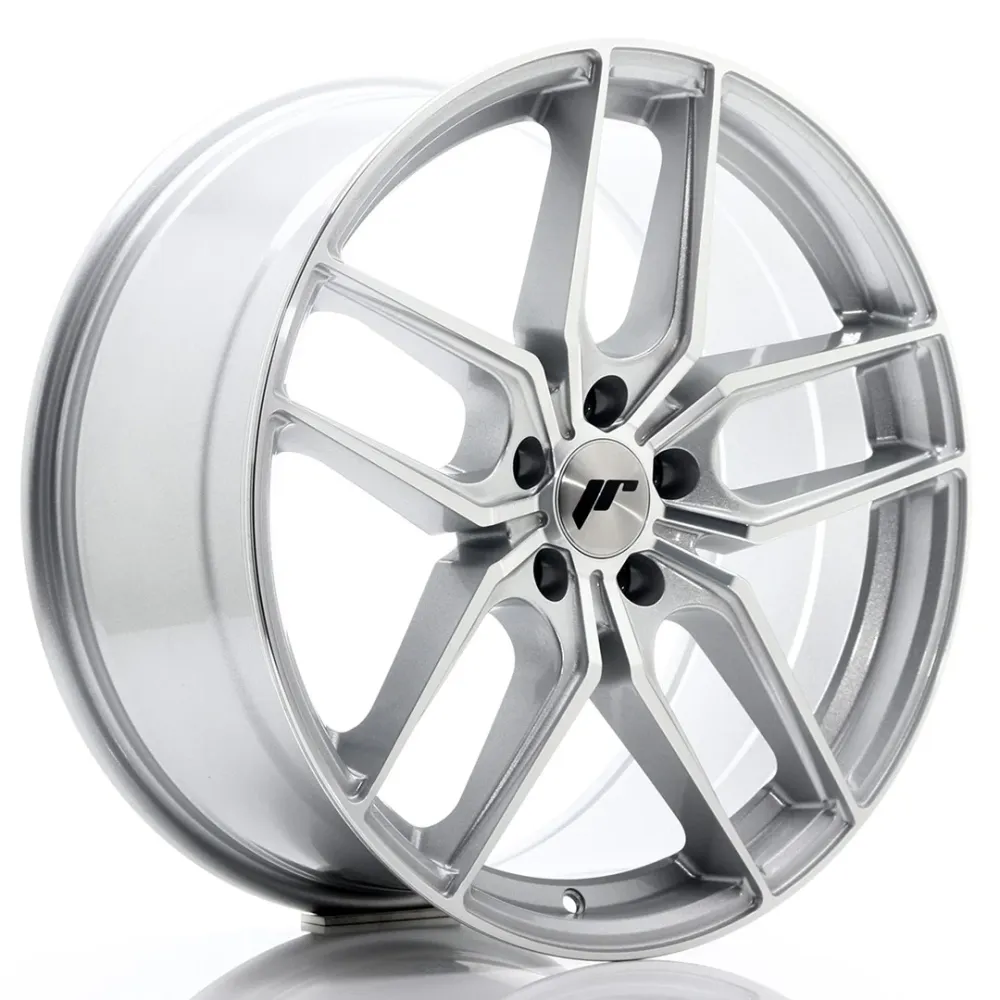 Japan Racing JR-25 19x8.5" 5x120 ET35, Zilver Machined Face