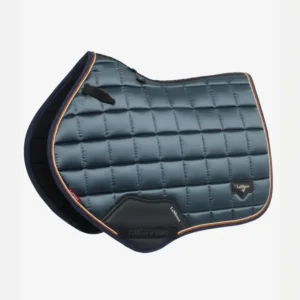 Loire Classic Square Close Contact Saddle Pad Petrol L