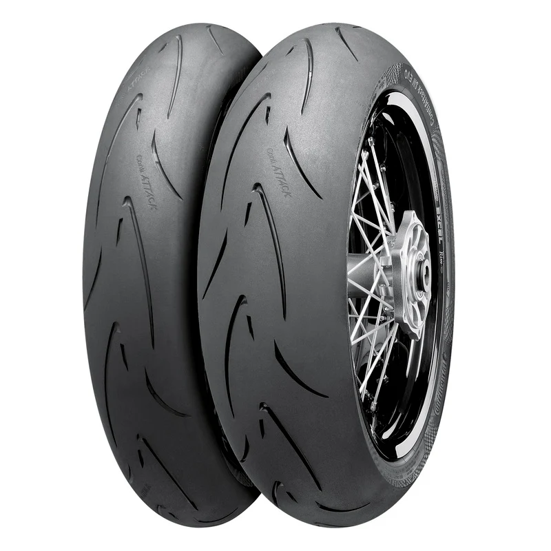 Neumático CONTINENTAL CONTIATTACK SM EVO 120/70 R 17 M/C 58H TL