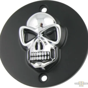 Skull Point Cover Zwart Chrome Harley-Davidson