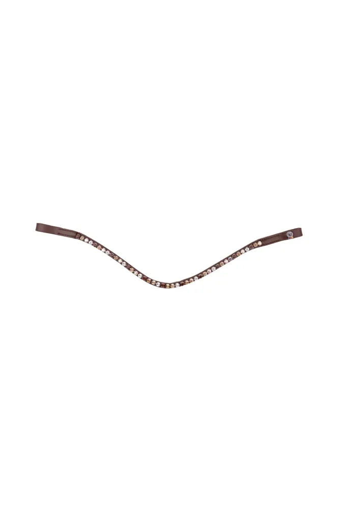 Waterdicht X-Line Glamour Browband BR/GO C