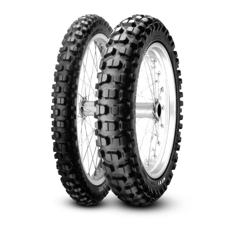 HANS Compatibel Neumático PIRELLI MT 21 RALLYROSS 120/90-18 M/C 65R M+S TT