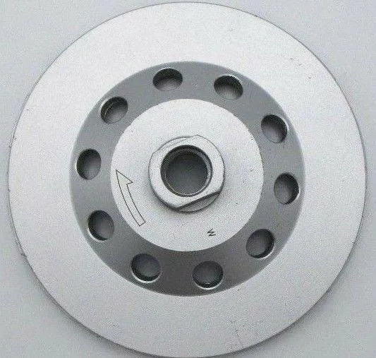 4-1/2" X 5/8-11 Dubbel Row Threaded Cup Wheel