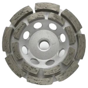 4-1/2" X 5/8-11 Dubbel Row Threaded Cup Wheel