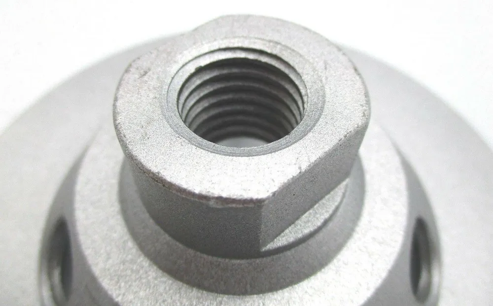 4-1/2" X 5/8-11 Dubbel Row Threaded Cup Wheel