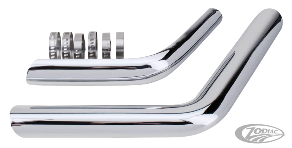 Chrome heat shields zpn 789413 Harley-Davidson
