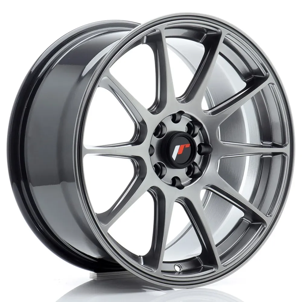 Japan Racing JR-11 17x8" 4x100/108 ET25, Hyper Ravenzwart