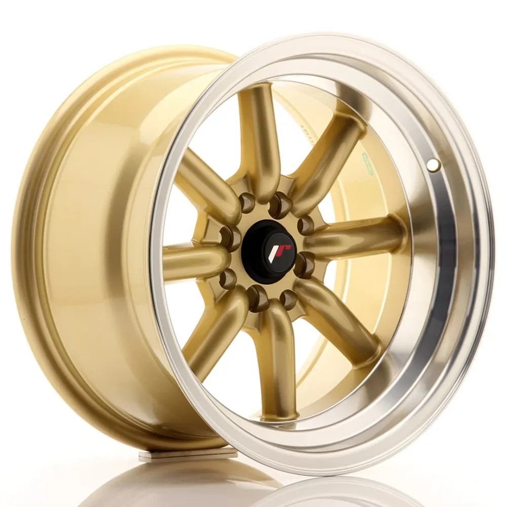 Japan Racing JR-19 16x9" 4x100/114.3 ET-15, Goud