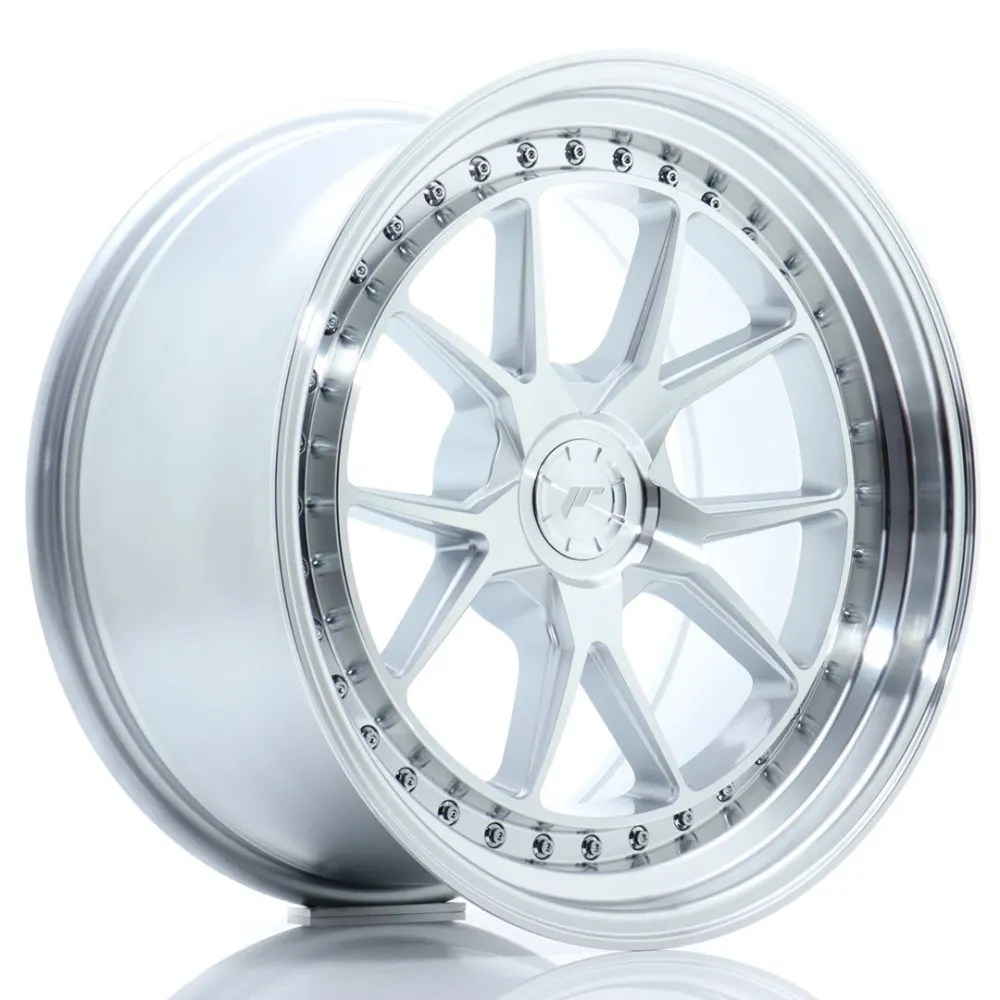Japan Racing JR-39 18x9.5" (5 hole custom PCD) ET15-35, Zilver