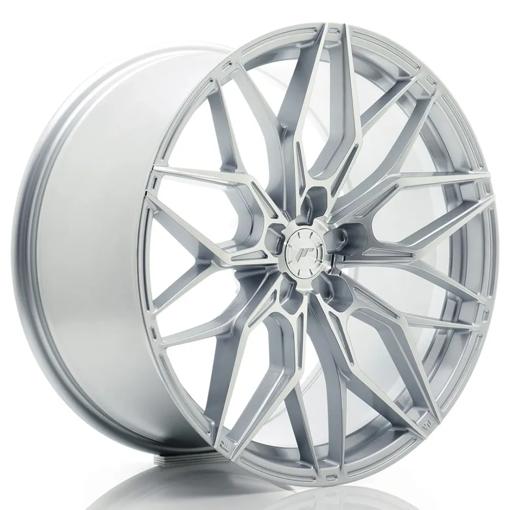 Japan Racing JR-46 20x9" (5 hole custom PCD) ET20-35, Platinagrijs