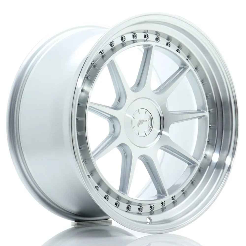 Japan Racing JR-47 19x10" (5 hole custom PCD) ET15-40, Staalgrijs
