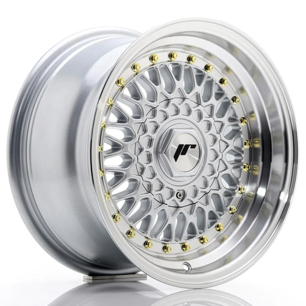 Japan Racing JR-9 15x8" 4x100/108 ET20, Zilver Compatible met Yamaha R6