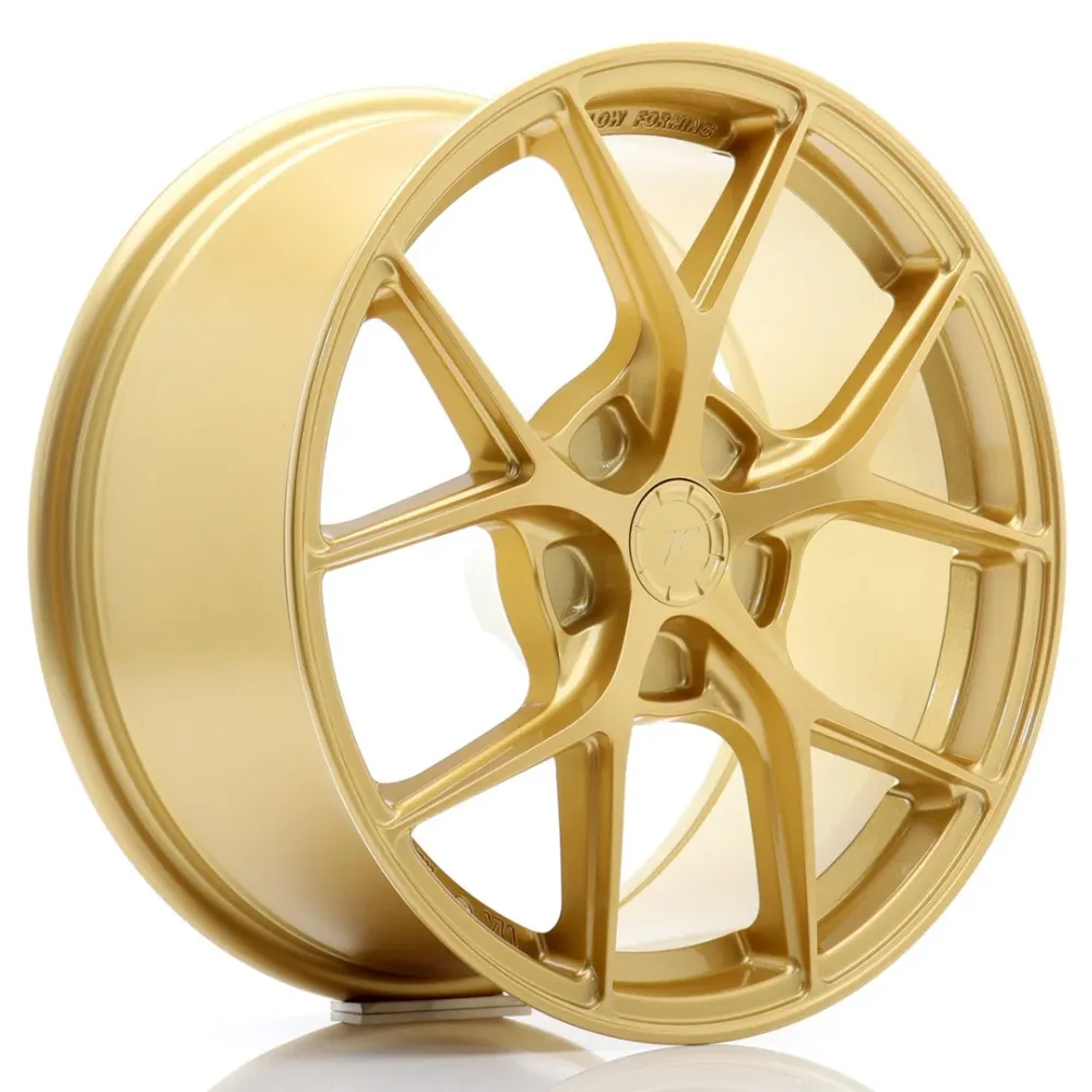 Japan Racing SL-01 Super Light 17x8" (5 hole custom PCD) ET20-45, Goud